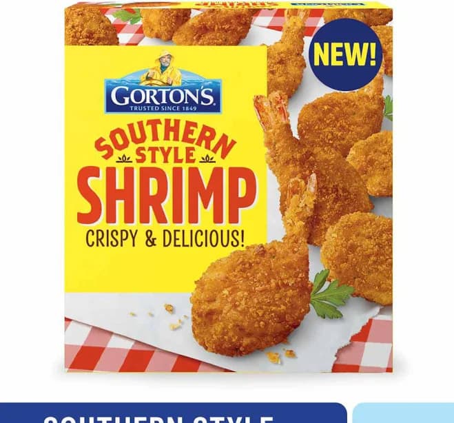 Gorton's Frozen Southern Style Breaded Tail-On Whole Shrimp