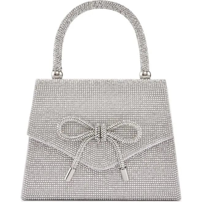 LADY COUTURE Women's Celina Rhinestone Evening Bag