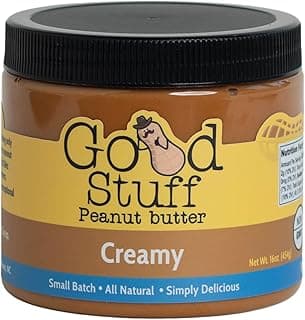 Good Stuff Creamy Peanut Butter - All Natural Peanut Butter, 16 oz.