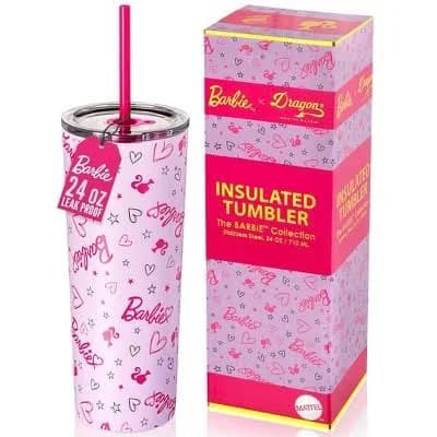 Dragon Glassware Barbie Love Out Loud Tumbler