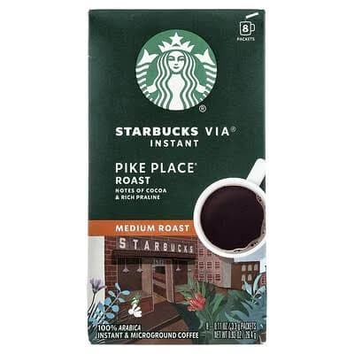 Starbucks VIA Instant Coffee Medium Roast Pike Place Roast