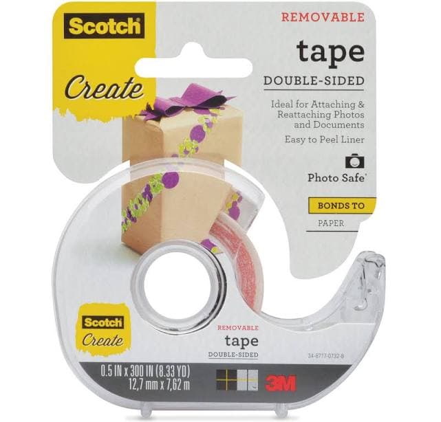 Scotch Double Sided Removable Scrapbooking Tape