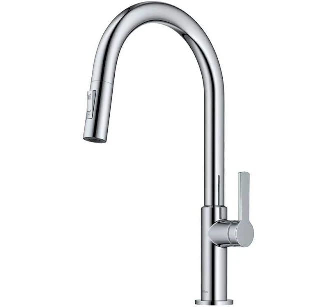 KRAUS Oletto Single Handle Pull-Down Kitchen Faucet