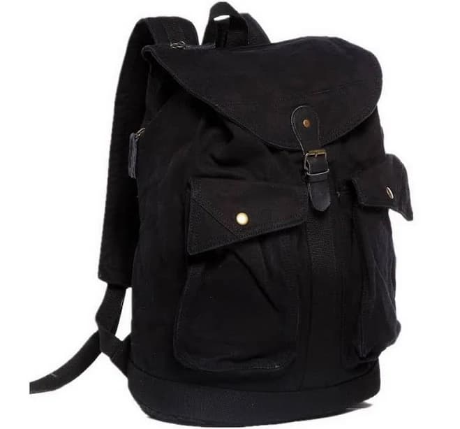 Vagarant Traveler 16" Classic Style Sport Canvas Backpack