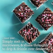 Amazon.com : Satin Ice Cake Drip, Brown Chocolate, 8.8 Ounce : Grocery & Gourmet Food