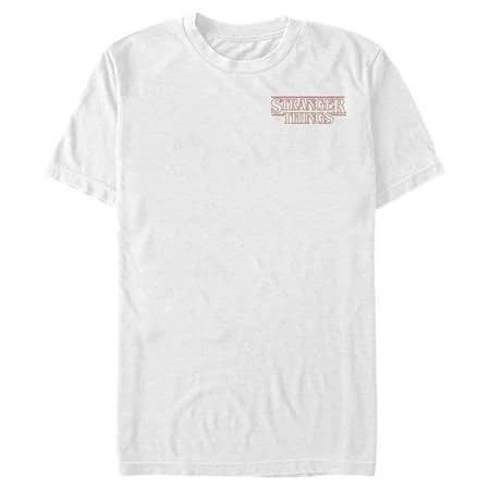 Stranger Things Classic Logo Badge Graphic T-Shirt