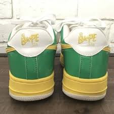 KAWS CHOMPERS BAPE STA Patent Leather Sneakers NIGO A Bathing Ape US 9.5 | eBay