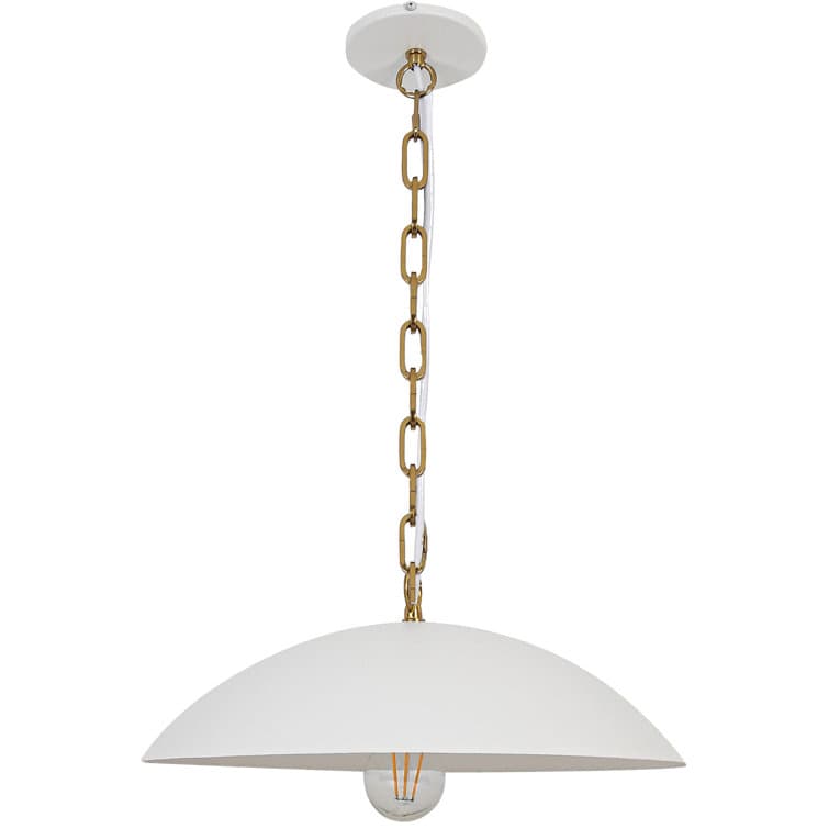 Ebern Designs Ofelia 1 Light Chain and Cord Hung Pendant | Wayfair