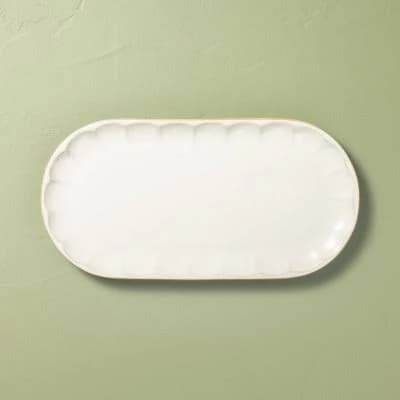 Hearth & Hand with Magnolia Serve Plate Sour Cream