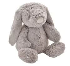 Women's Bambino Grey Plush Rabbit