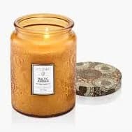 Voluspa Baltic Amber Large Glass Jar Candle