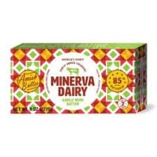 BUTTER (STICKS), GARLIC&HERB Minerva Dairy 12/8oz
