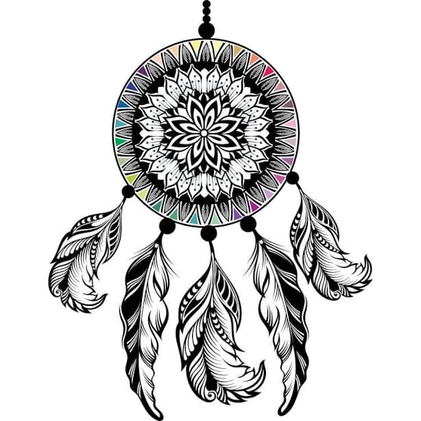 Juniper, The Dreamcatcher Tattoo Design