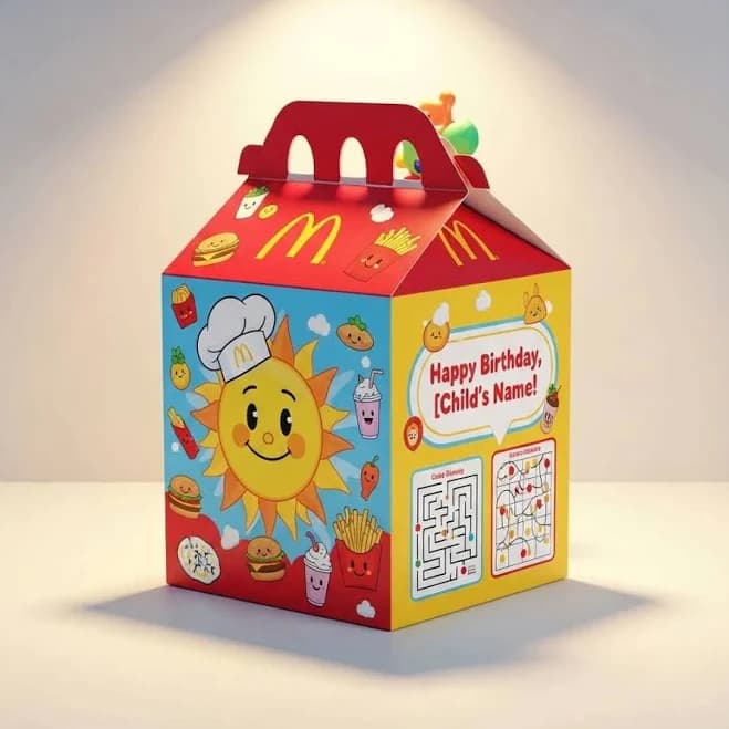 Custom Happy Meal Boxes in Bulk