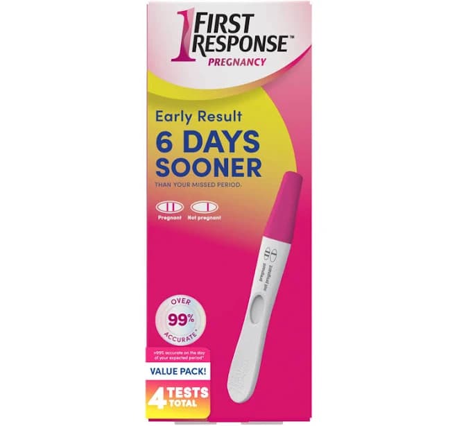 First Response Pregnancy Test Kit, 4 count
