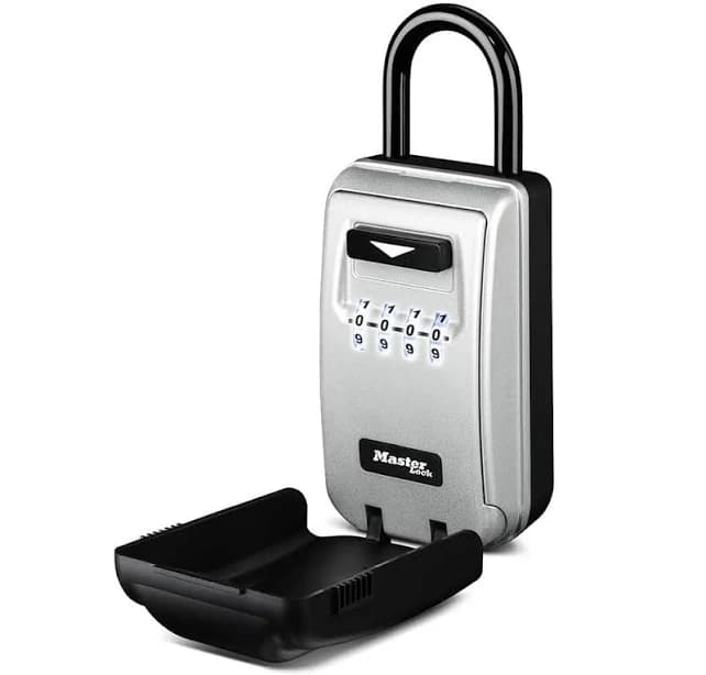 Master Lock Safespace Portable Light Up Dial Lock Box 5424D
