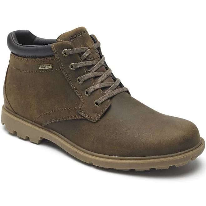 Rockport Men's Rugged Bucks Waterproof Leather Boots