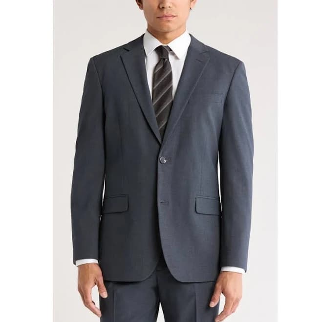 NORDSTROM RACK Suit Separate Sportcoat in Charcoal at Nordstrom Rack, Size 38Short