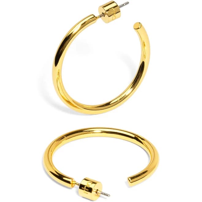 Small Resin Open Hoop Earrings for Women Girls