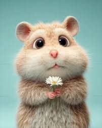 Super Cute Animals Giving Flowers Midjourney Prompt | PromptBase