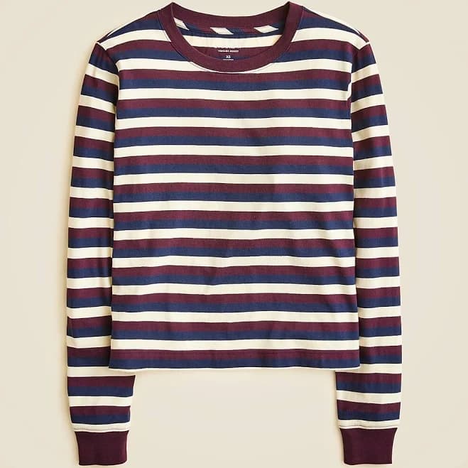 J.Crew Women's Vintage Jersey Long-Sleeve T-Shirt