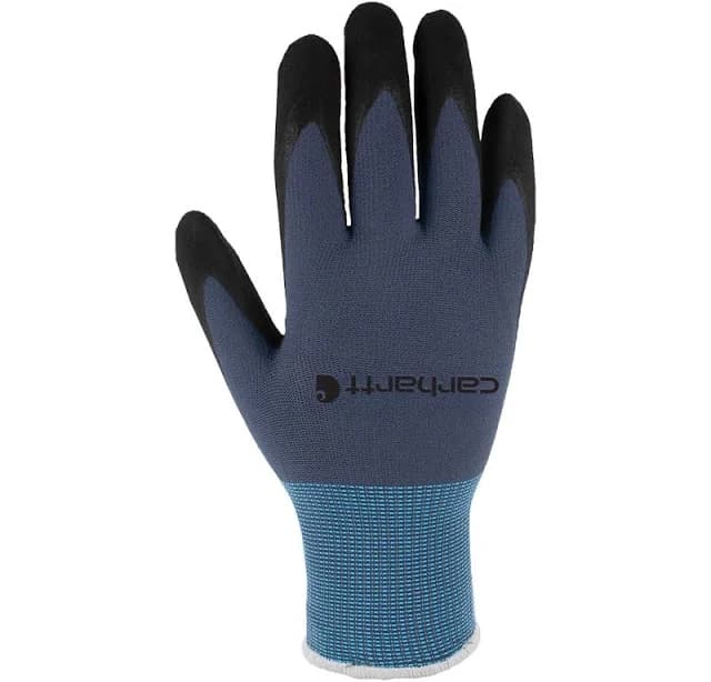 Carhartt Men's Indoor/Outdoor Grip Gloves Black/Gray L 1 pair