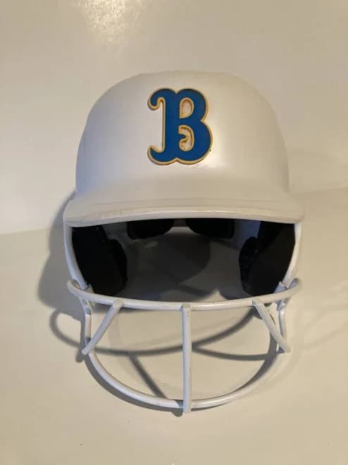 Briana Perez Ucla Bruins Women's Easton Softball Game Used Worn Helmet