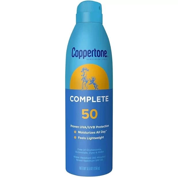 Coppertone Complete Sunscreen Spray SPF 50