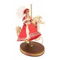 Coca Cola Carousel Lady Limited Edition Doll Franklin Mint Coke
