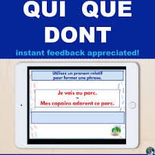 French Relative Pronouns Bundle qui que dont ce qui ce que ce dont | Made By Teachers