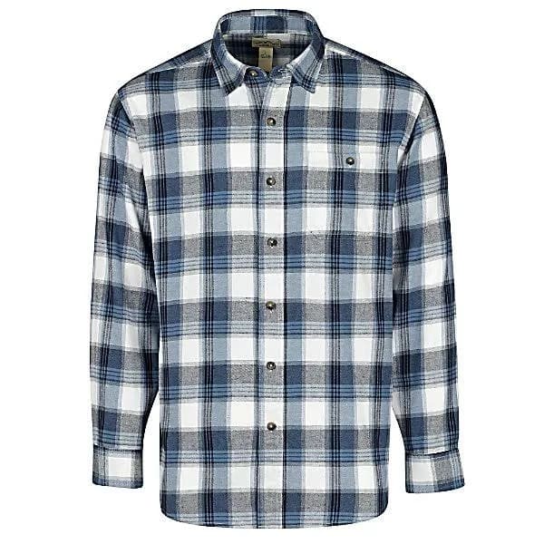 Blue Mountain Men's Plaid Flannel Shirt