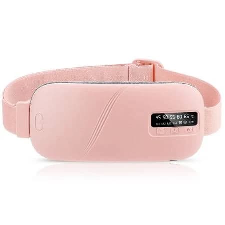 Heating Pad for Women Period, Electric Heat Belt, Cordless Back Belly Heat Pad for Menstrual Period, 5 Heat Levels and 4 Massage Modes, 1800mAh