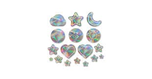 Rainbow Symphony - Rainbow Sun Catcher Window Stickers, Prism Holographic Stickers for Windows, Anti-Collision Window Decals for Birds, Feel Good Pack, Made in USA : Tools & Home Improvement - Amazon.com