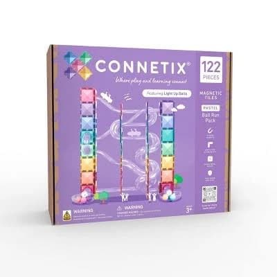 Connetix Magnetic Tiles Pastel Ball Run Pack Building Blocks