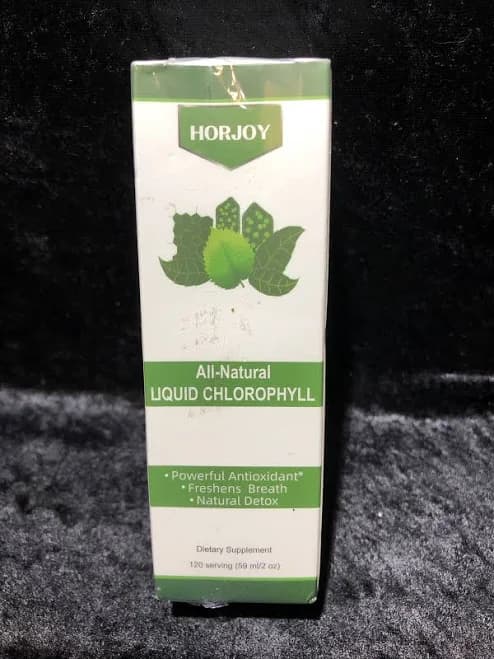 Liquid Chlorophyll Drops 2 Oz., Internal Deodorizer Energy Booster