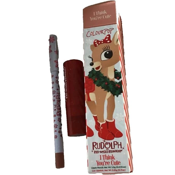 Colourpop Holiday Rudolph The Red-nosed Reindeer I Think You’re Cute