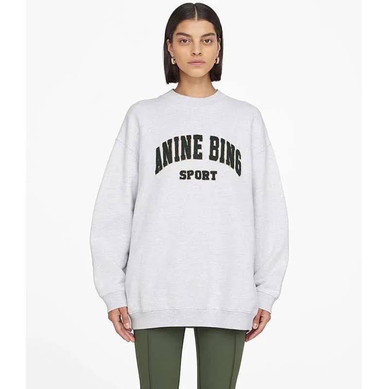 Anine Bing Logo-embroidered Sweatshirt