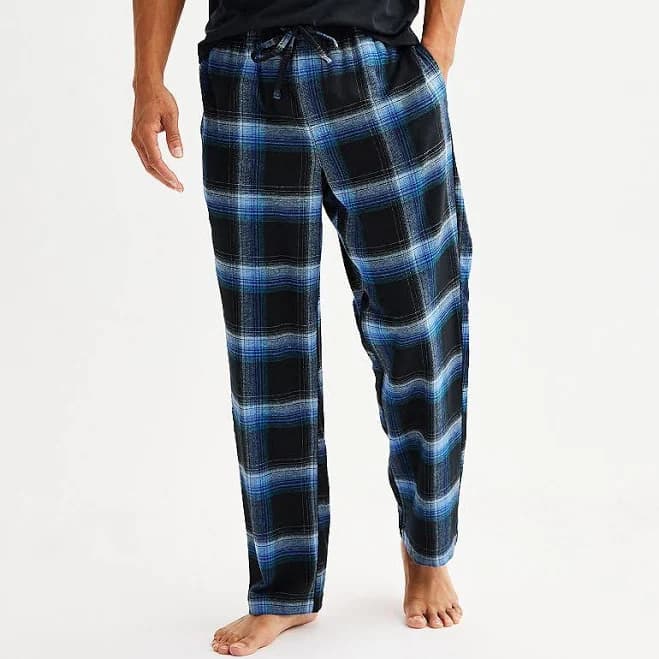 Sonoma Goods For Life Men's Flannel Drawstring Pajama Pants