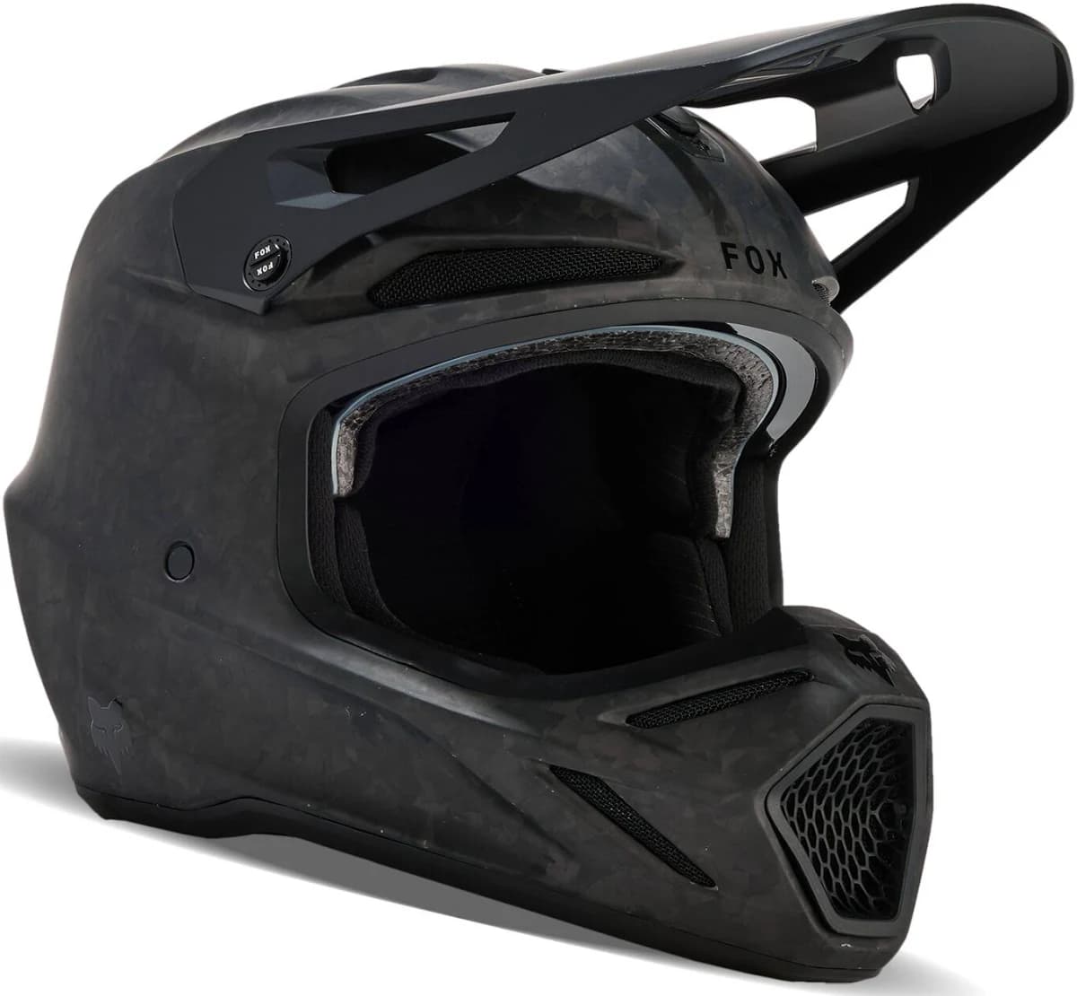 Fox Racing V3 RS Carbon Solid Helmet