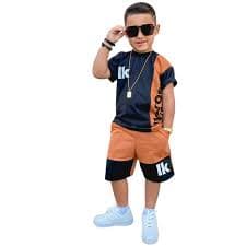 Roupa Menino Infantil Camisa Bermuda Conjunto Masculino - Ikaros IK - Conjunto Infantil - Magazine Luiza