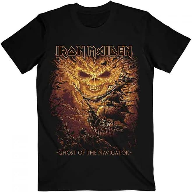 Iron Maiden Ghost of The Navigator T-Shirt