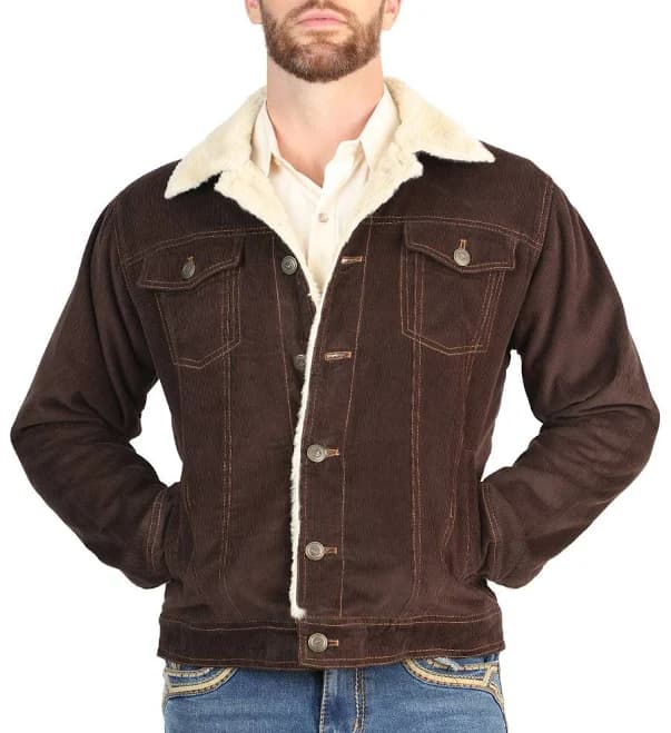 El General Men's 45632 Caballero Sherpa-Lined Corduroy Jacket
