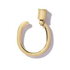 The Trundle Lock Ring - Yellow Gold – Gin and The Banker