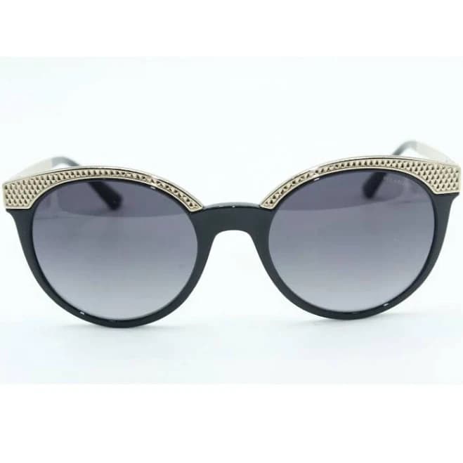 Versace Sunglasses Black Gold Cat Eye