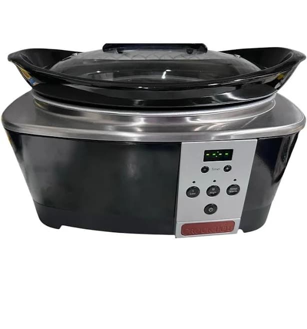 Crockpot Designer Series 6-Quart Count-down Oval Slow Cooker
