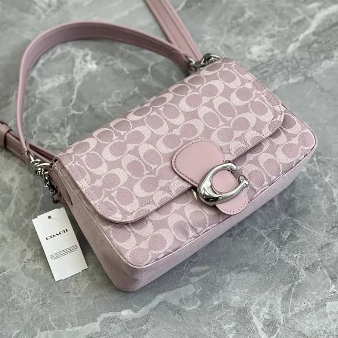 COACH Soft Tabby Pink Shoulder Bag CJ8543