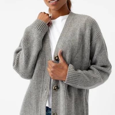 Cozy Earth Oversized Sunday Cashmere Cardigan
