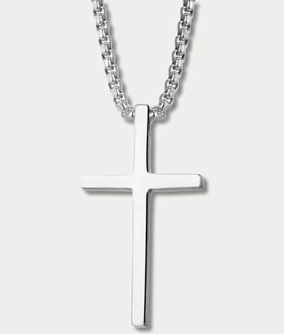 Cross Pendant Chain Necklace