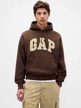 Gap Men's Oversized French Terry Hoodie