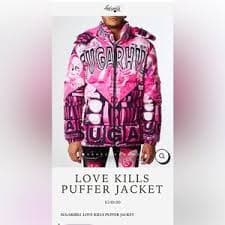 Jackets & Coats | Sugar Hill Love Kills Puffer Jacket | Poshmark